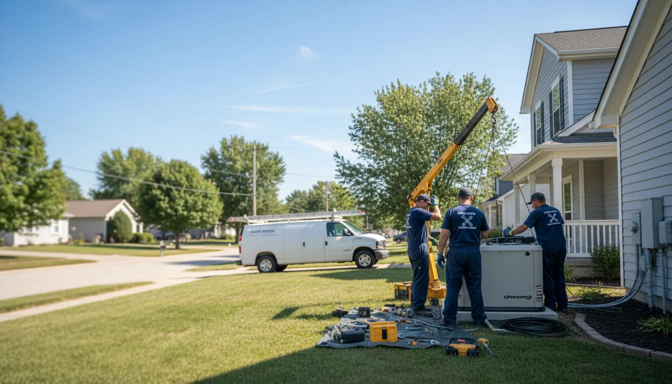 Generator Installation in Winnie, TX near me